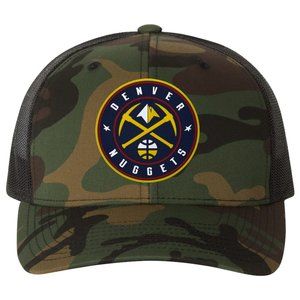 Denver Nuggets 3D YP Snapback Trucker Hat- Army Camo/ Black